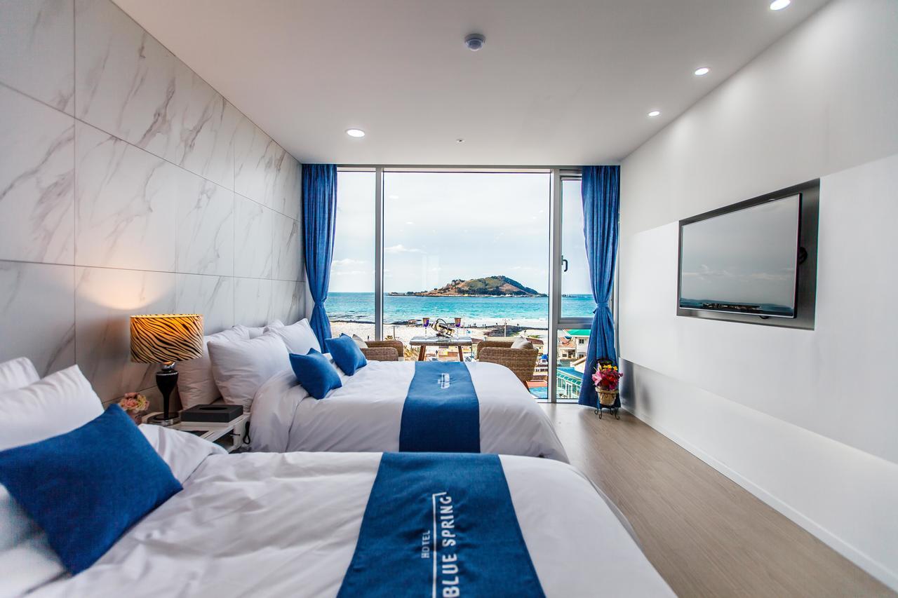 บลูสปริง บูทิก โฮเต็ล Hotel เมืองเชจู ภายนอก รูปภาพ