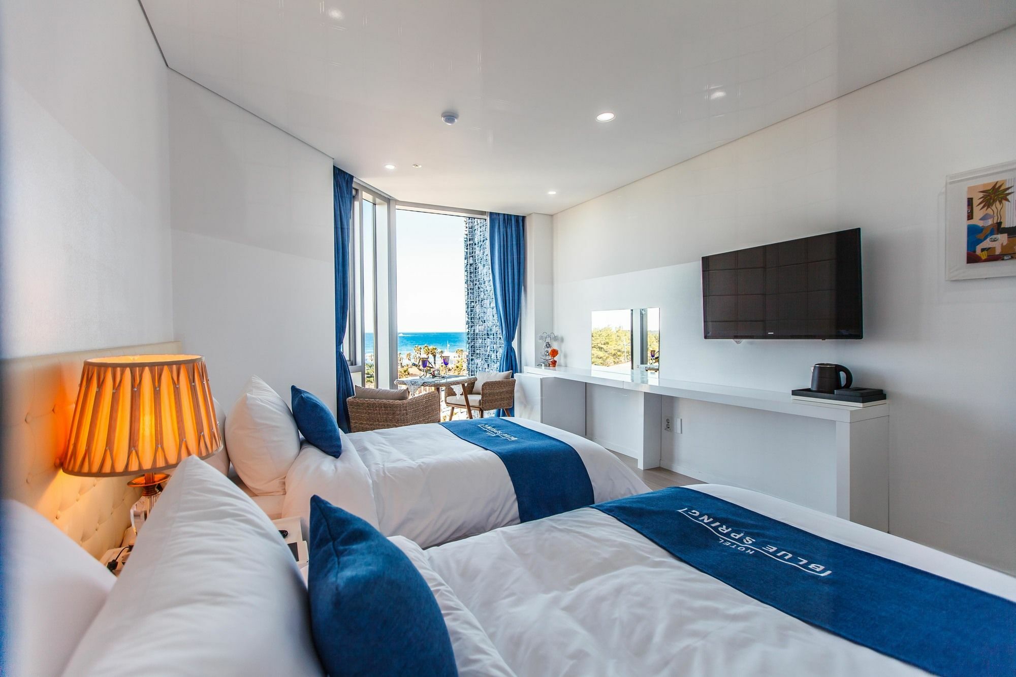 บลูสปริง บูทิก โฮเต็ล Hotel เมืองเชจู ภายนอก รูปภาพ