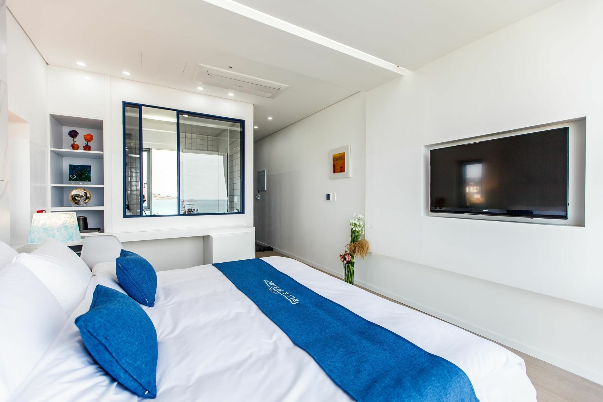 บลูสปริง บูทิก โฮเต็ล Hotel เมืองเชจู ภายนอก รูปภาพ